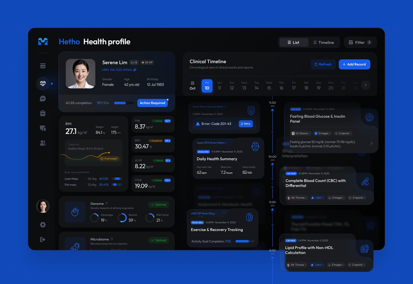 Hetho · Longevity Management AI System