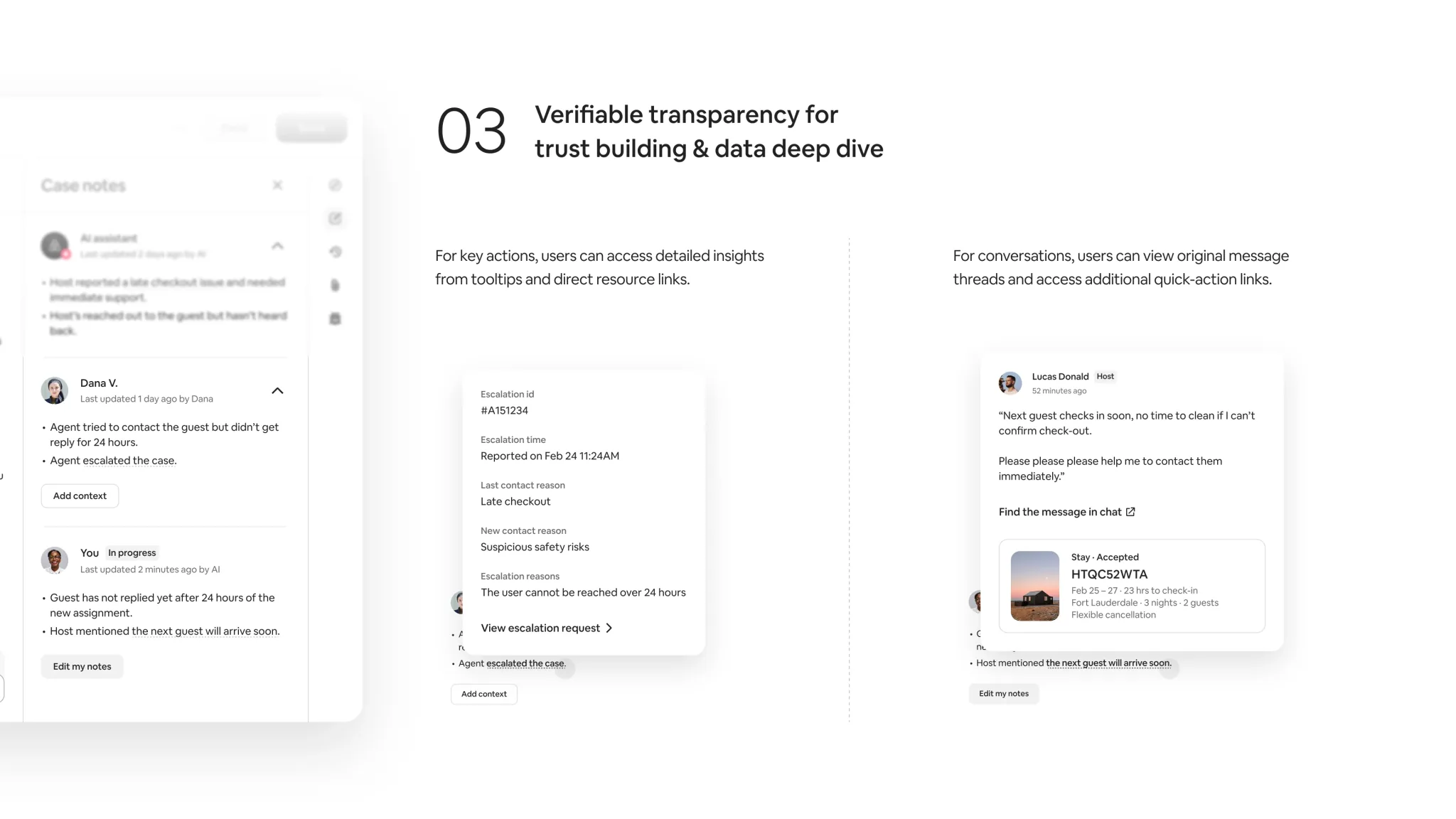 Verifiable transparency for trust building