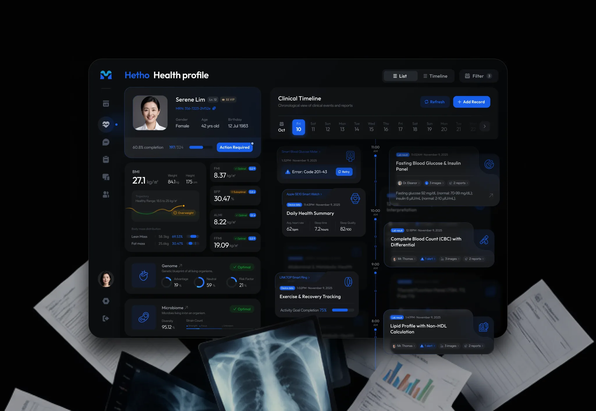 Hetho — health profile